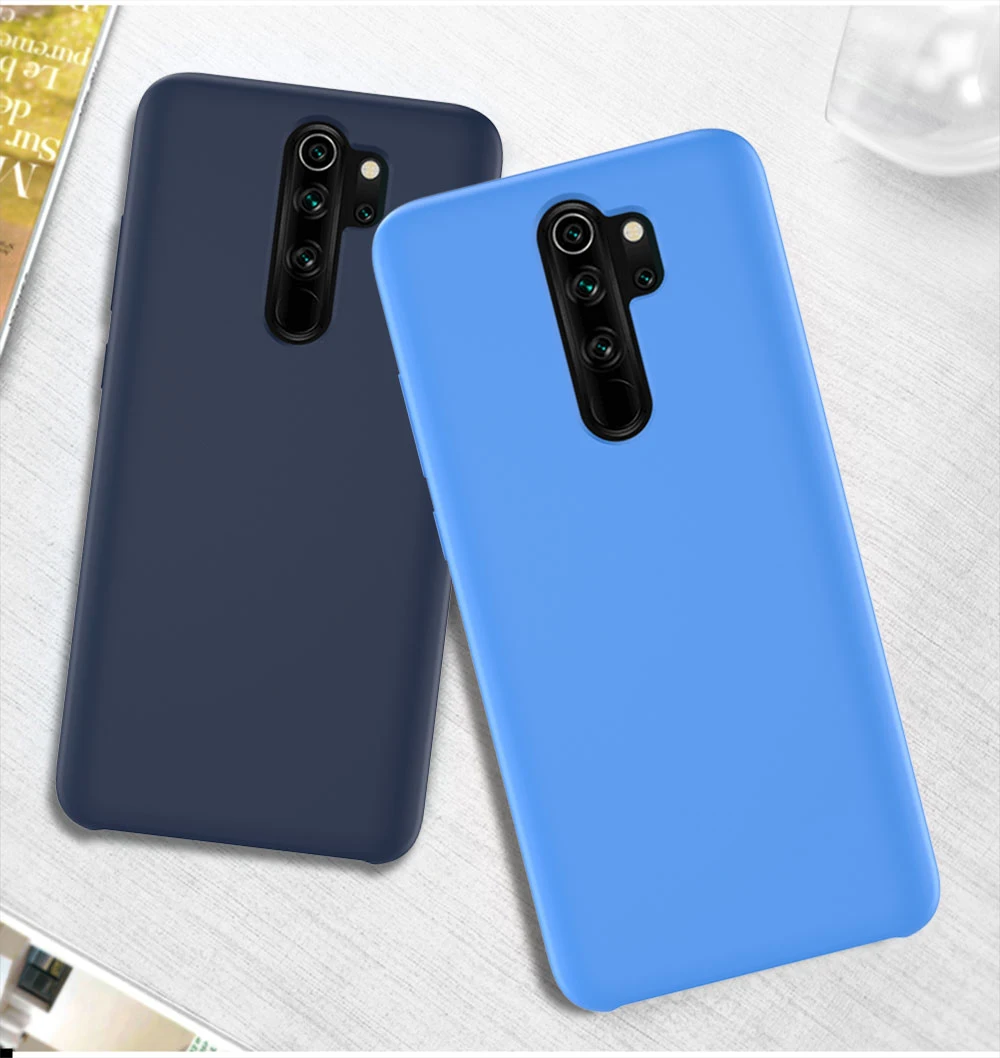 Для Redmi Note 8 Pro Чехол Мягкий Жидкий силиконовый чехол для XIAOMI Redmi 7A 6A Note 5 6 7 8 Pro глобальная версия Полный Чехол для задней панели