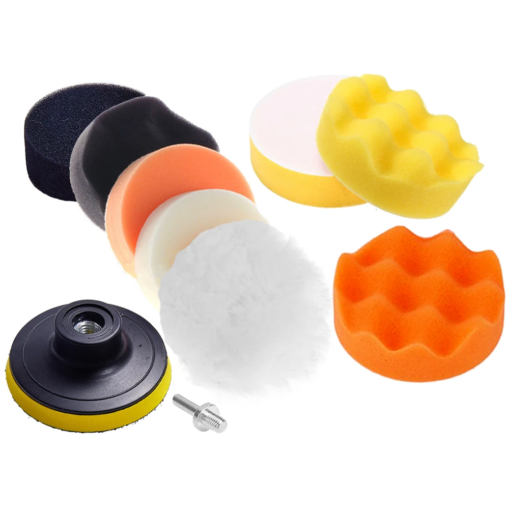 10 шт. Автомобильная полировальная подушка набор 3 &quotбуферная губка полировочные
