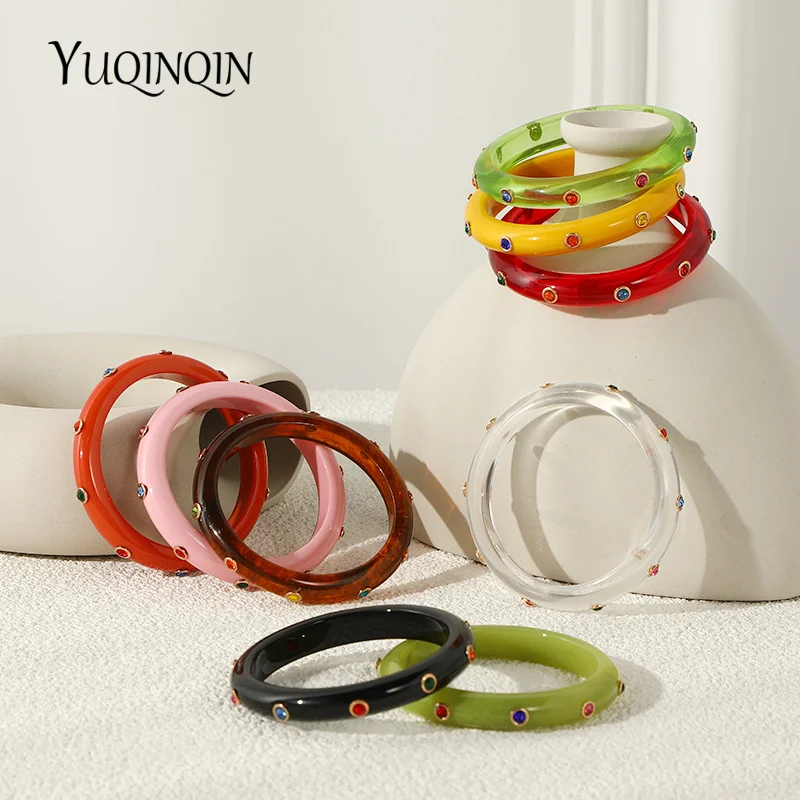 Красочные дизайнерские браслеты с подвесками для женщин роскошные большие