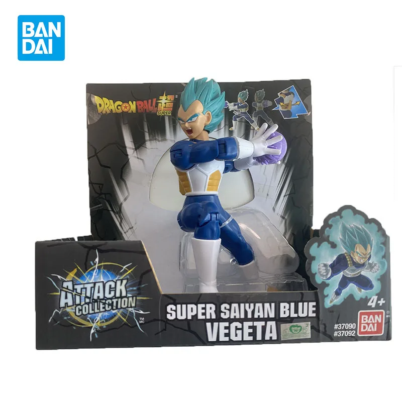 

[In Stock ] Bandai Dragon Ball Dragon Stars Action Figure Blue Hair Vegeta 6 Inch Original Anime Figure Model Brinquedos