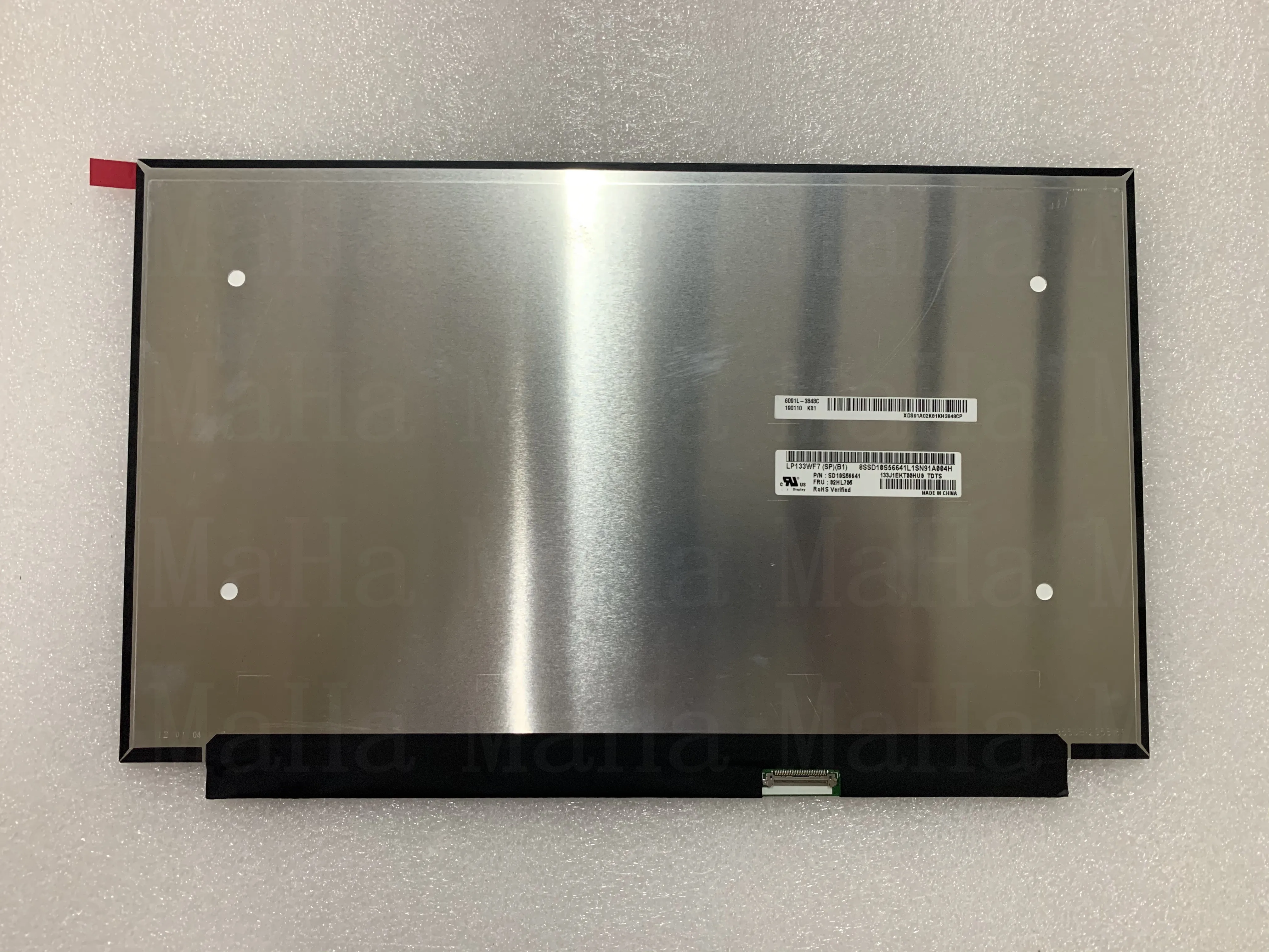 Внешний аккумулятор 13 3 дюйма для Lenovo ThinkPad X395 X13 ЖК экран с IPS панелью 20NL 20 нм FHD