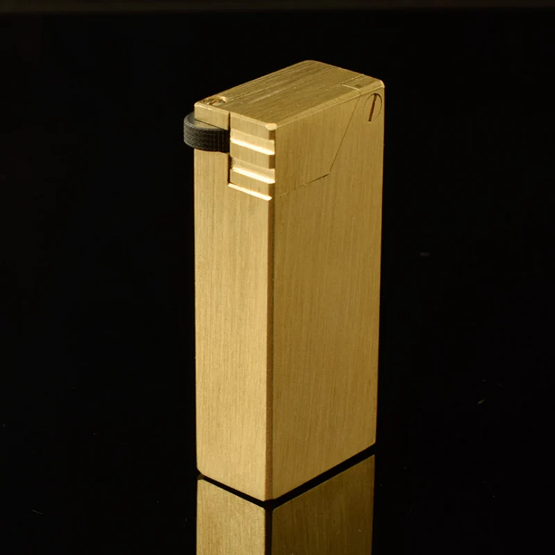 Ретро Тяжелая Броня твердая медная Зажигалка пламенный Тренч керосиновая