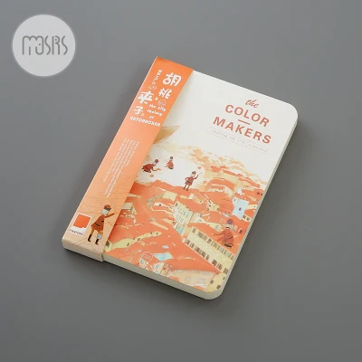 Бургундия Хит, блокнот для рисования, дневник, милый школьный блокнот, 80 листов, блокнот, креативные тенденции, офисные принадлежности, подарок - Цвет: Бургундия