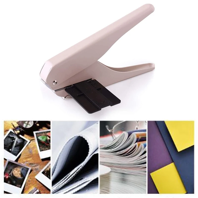 

Creative Mushroom Hole Shape Punch for H Planner Disc Ring DIY Paper Cutter T-type Puncher Craft Machine Offices Stationery
