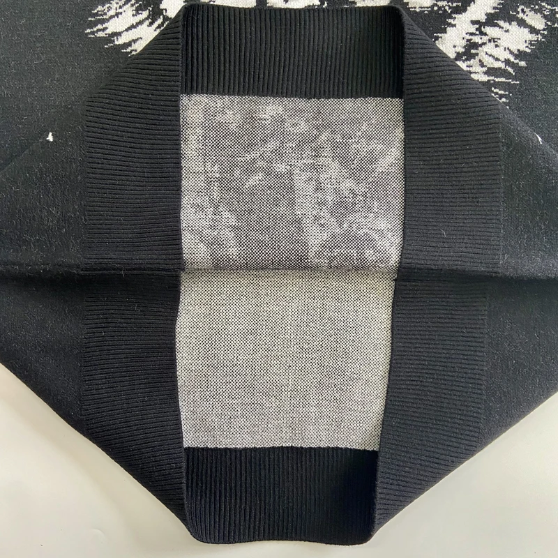 

Mens Loose Animal Pringting Pullover Vintage Tie-dye High Street Sweaters Couple Round Collar Simple Spring and Autumn Tops