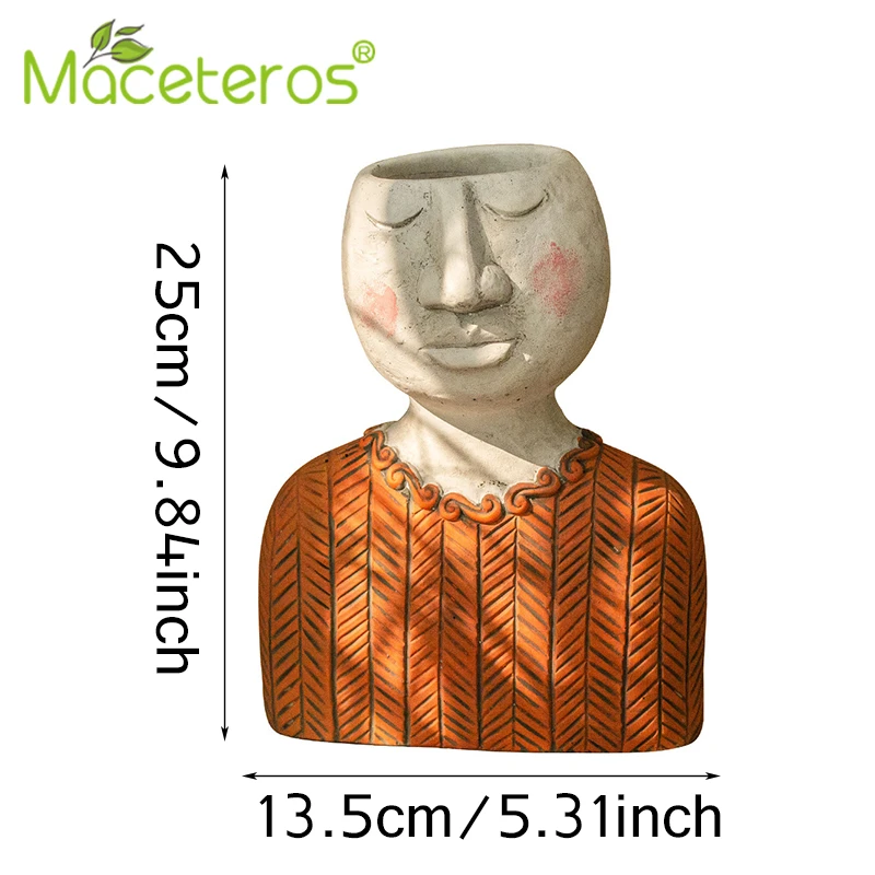 Современная креативная портретная Художественная Скульптура в стиле ретро