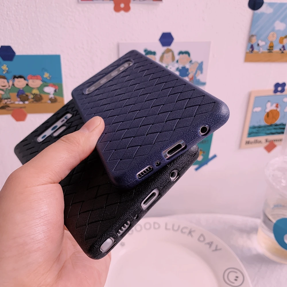 Силиконовый чехол для Samsung Galaxy S8 S9 S10 S10e S20 Ultra Note 8 9 10 J4 J6 A8 Plus A21s плетеная сетка