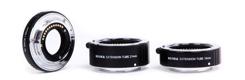Набор металлических удлинительных трубок Kooka KK-S68A ttl AF с автофокусом для sony A-Mount объектив камеры Макросъемка крупным планом 12 мм 20 мм 36 мм
