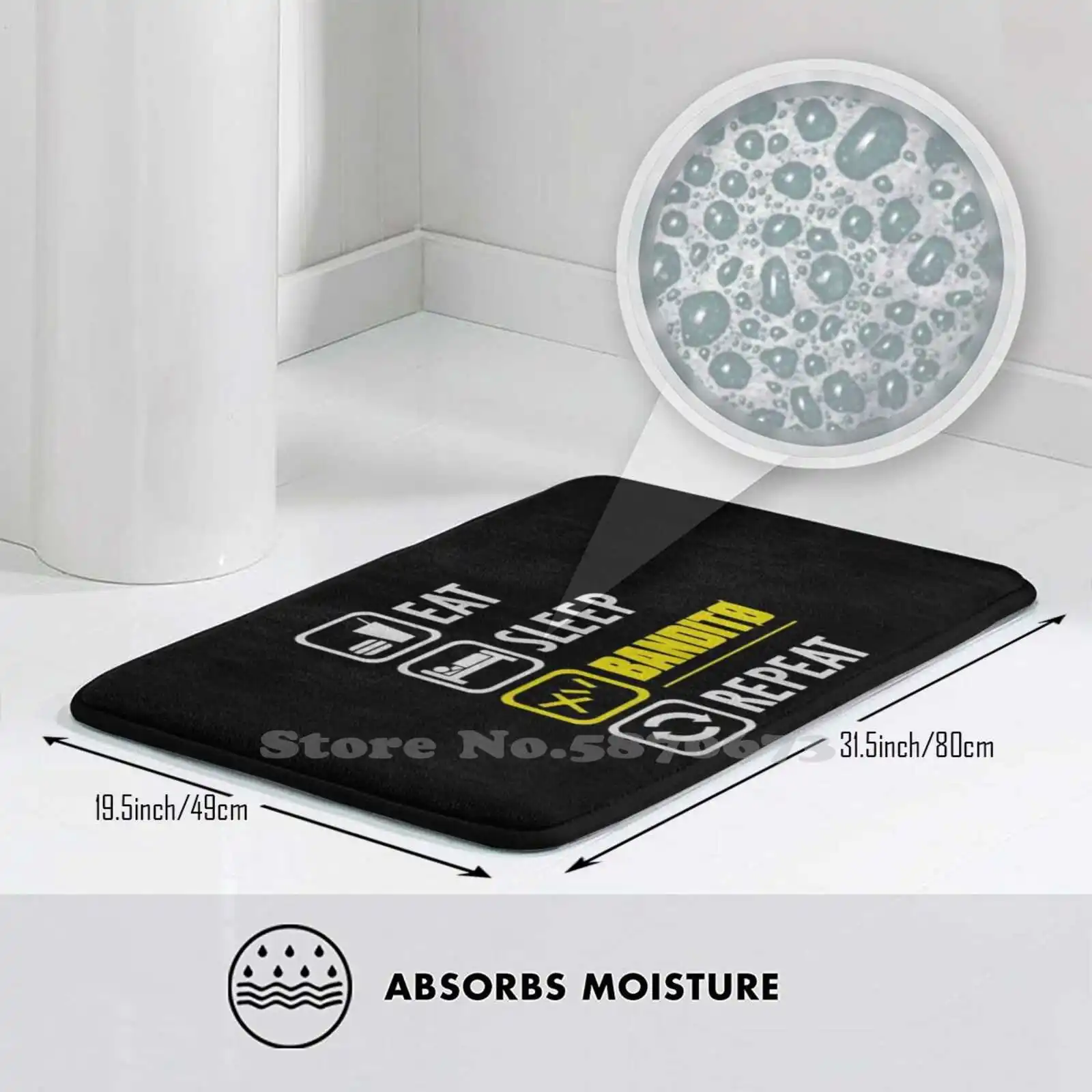 Eat Sleep Bandito-мягкая подушка домашний коврик дверной брикант Дрейк Savage Migos хип-хоп