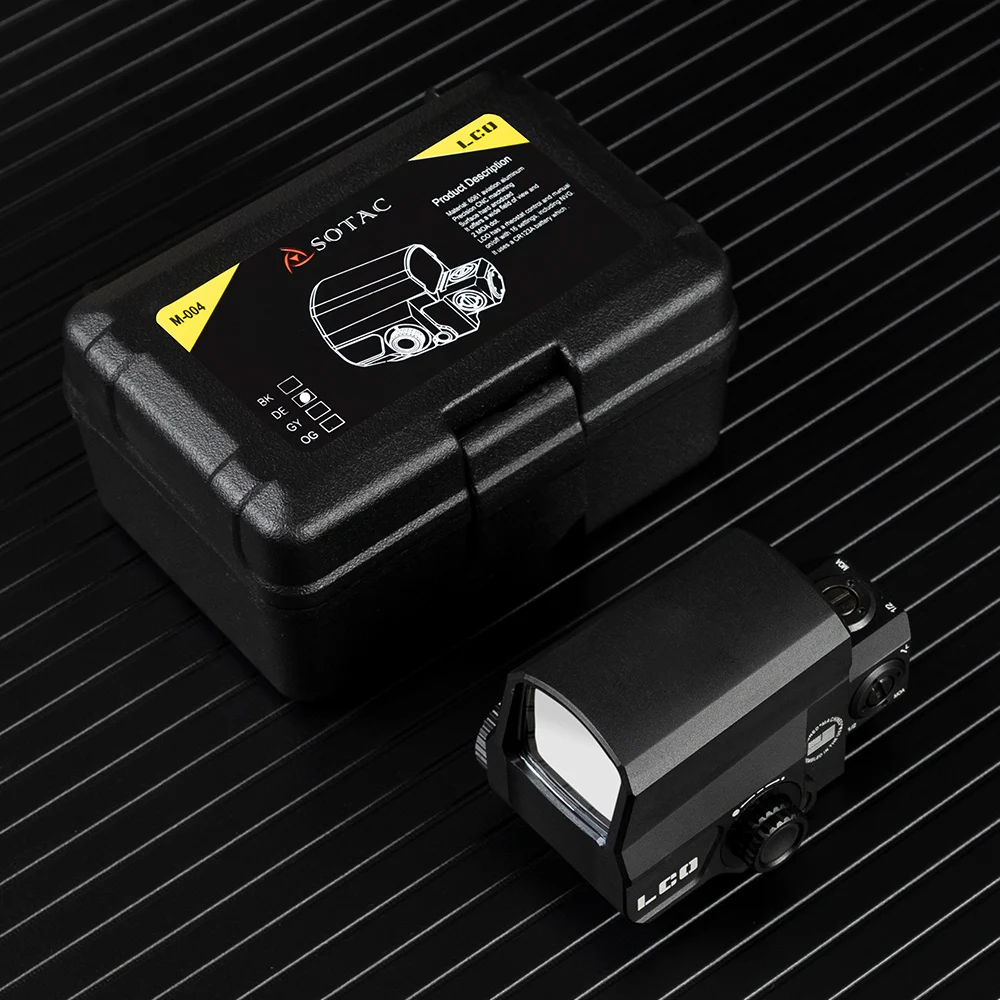 Дропшиппинг LCO Tactische красный точечный прицел Jacht Scopes Reflex Sight Met 20 мм Rail Mount Holografische Zicht