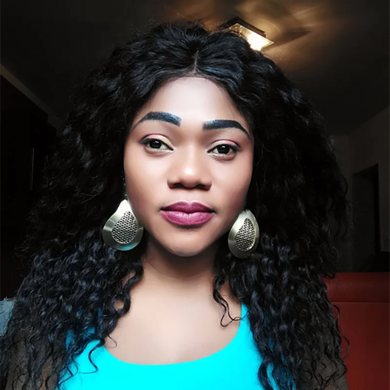 Fani модные ювелирные изделия из нержавеющей стали серьги в форме капель цепь