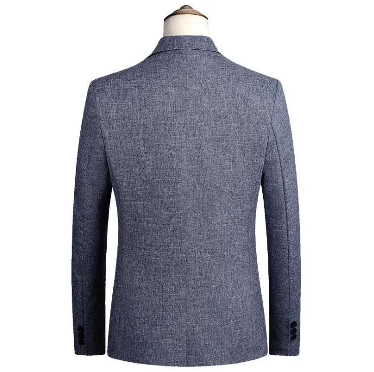 

New Classic Mens Blazer Jacket Men Slim Fit Bussiness Suit Jacket Male Casual Two Button Solid Suit Separate Jacket