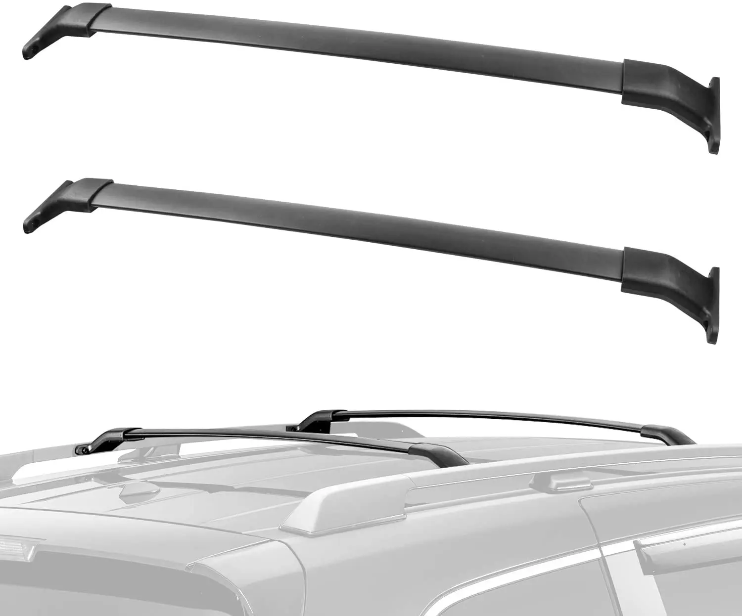 

Поперечные рейки на крышу, подходящие для Honda Odyssey 2011 2012 2013 2014 2015 2016 2017, багажник на крышу в оригинальном стиле, багажник для груза
