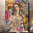 Картина на холсте Рождение Венеры с изображением граффити