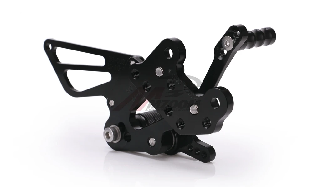CNC алюминиевый мотоцикл Регулируемый Rearset задний Набор подножки педали Подножка для HONDA CBR 600 CBR600 RR CBR600RR 2007 2008