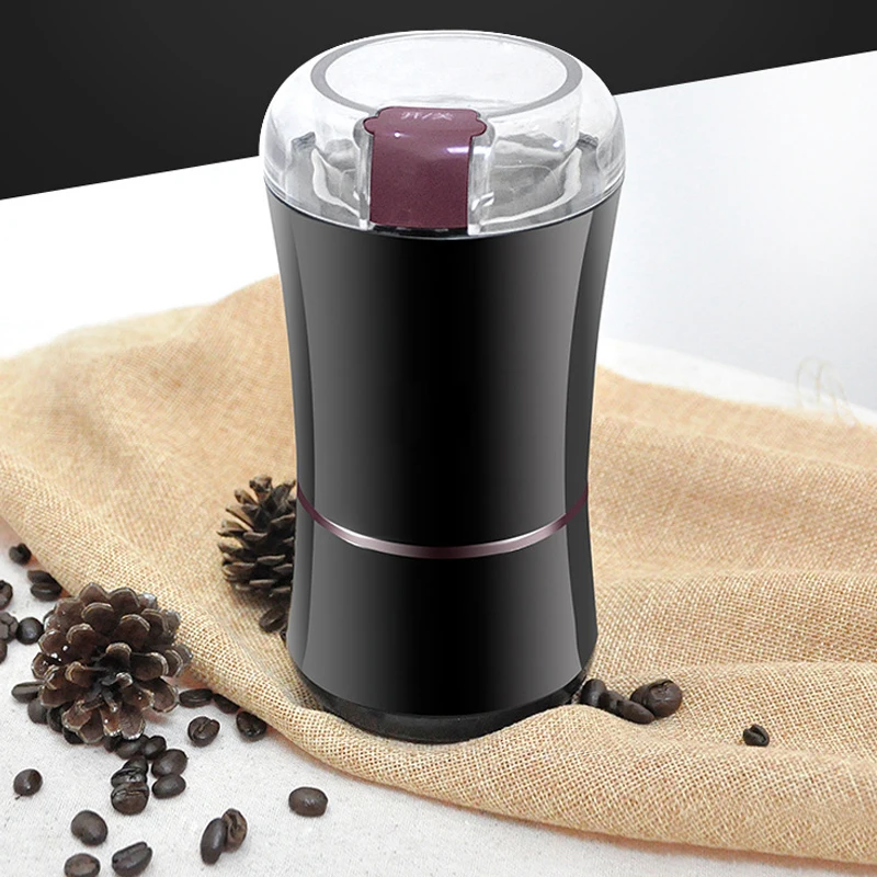 

400W Electric Coffee Grinder Mini Kitchen Salt Pepper Grinder Powerful Beans Spices Nut Seed Coffee Bean Grind Mill Herbs Nuts