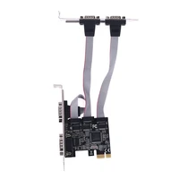 txb071 pci express add on card 4 ports serial riser cards multi rs232 db9 com pcie expansion adapter