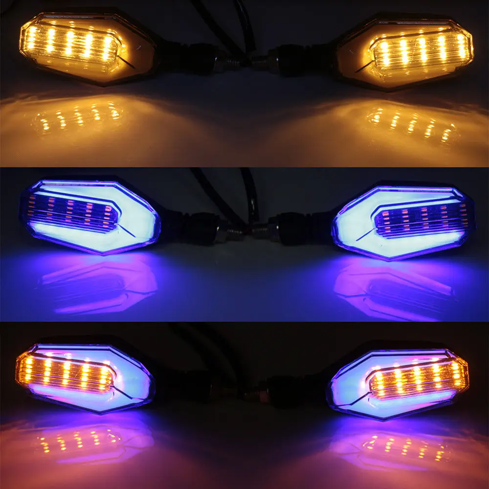 Указатели поворота для мотоцикла 12 В BMW Ducati Honda KTN Yamaha FJ1200 Suzuki Kawasaki| |
