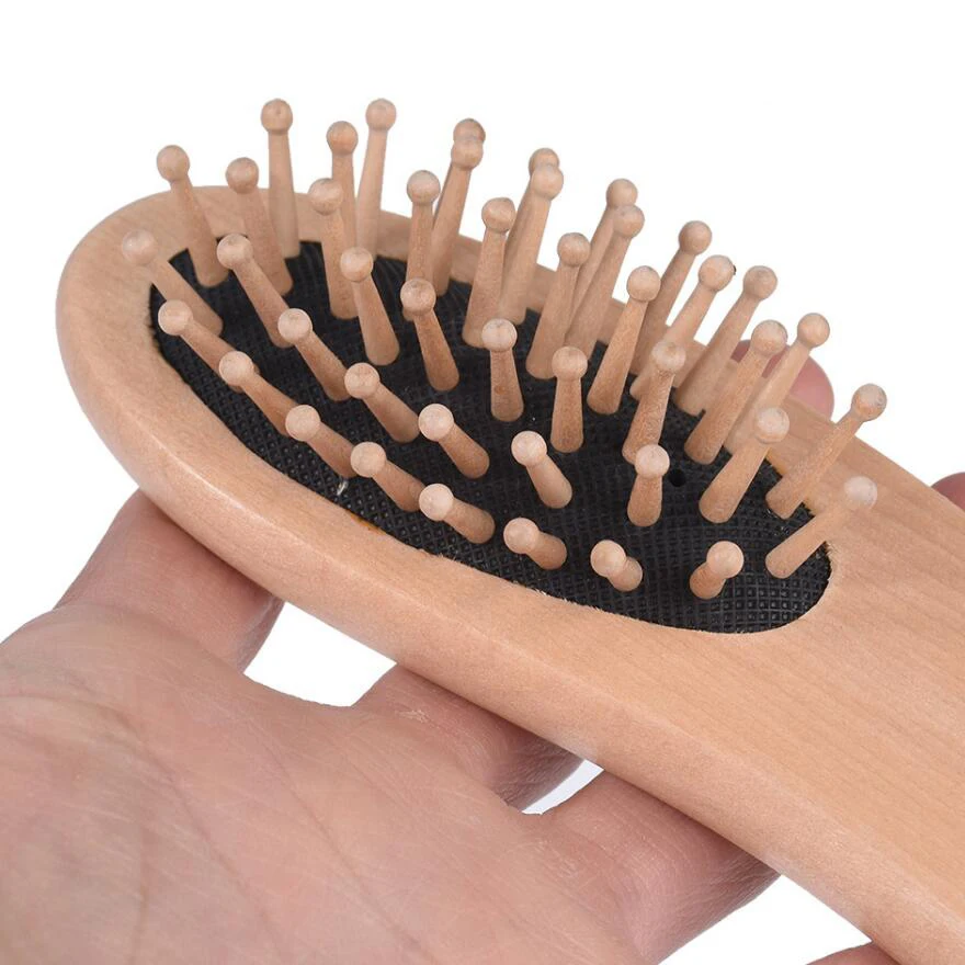 10 шт. деревянная расческа для волос 15 5 см | Красота и здоровье