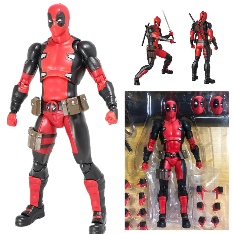16 см Новый X-men Дэдпул Mafex 082 комикс версия Коллекционные фигурки героев модель