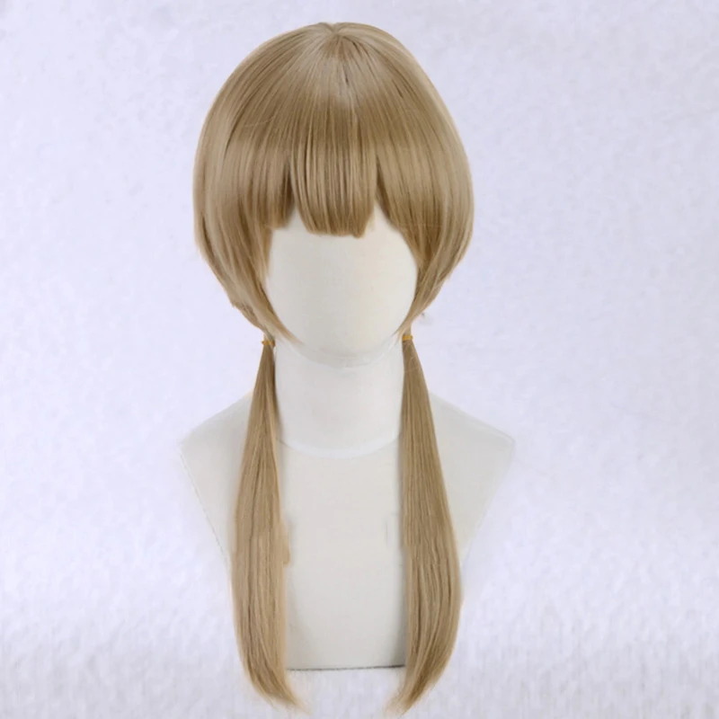 Парик для косплея сакурайская Нана из аниме термостойкие каштановые волосы с