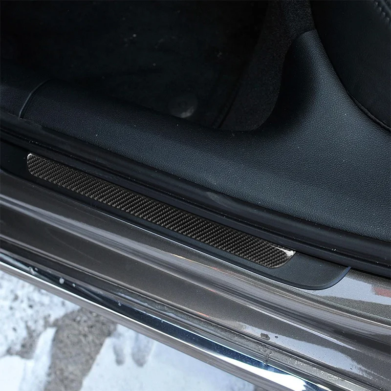 

Suitable for Audi 12-18 A6 S6 A7 S7 Carbon Fiber Threshold Trim