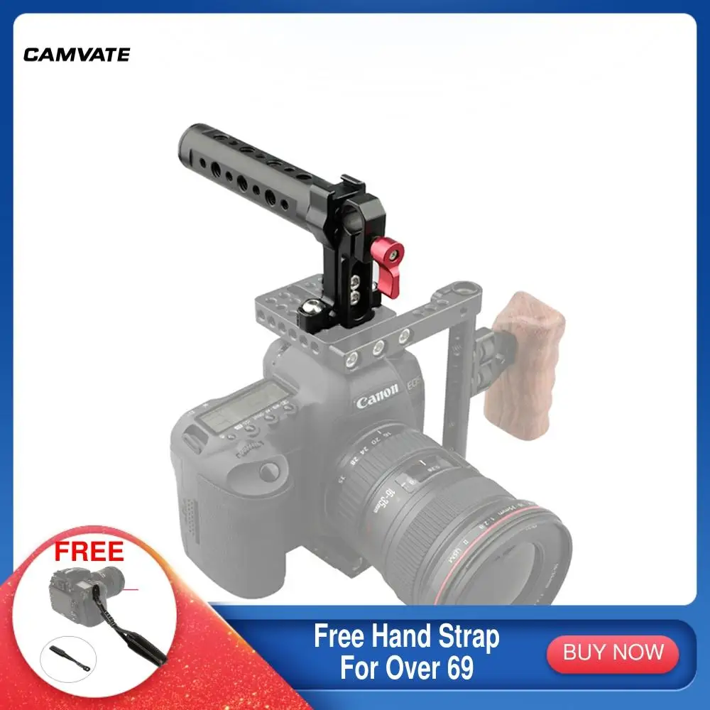 CAMVATE сверху сыр ручка с Стандартный 15 мм одиночный штанговый зажим и 1/4 '' 20