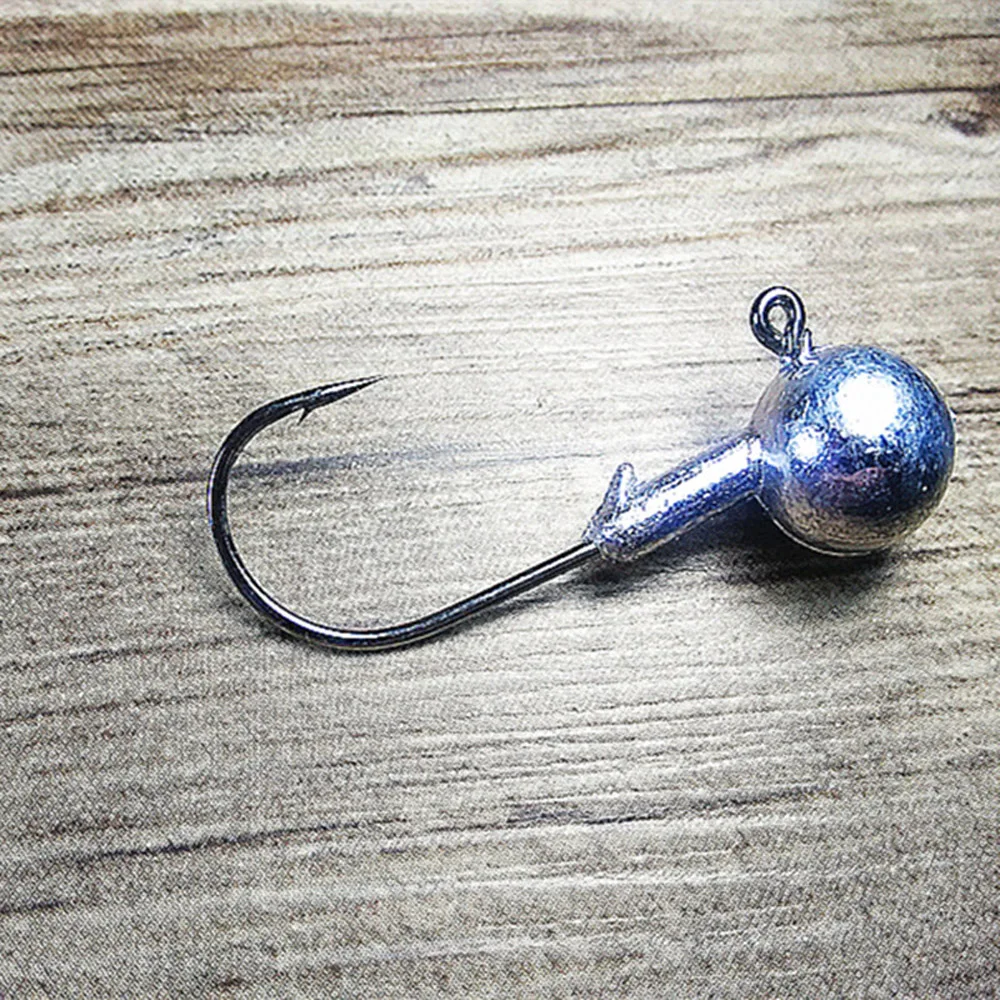 Набор металлических рыболовных крючков с зазубриной 50 шт./лот 1-20 г для мягкой