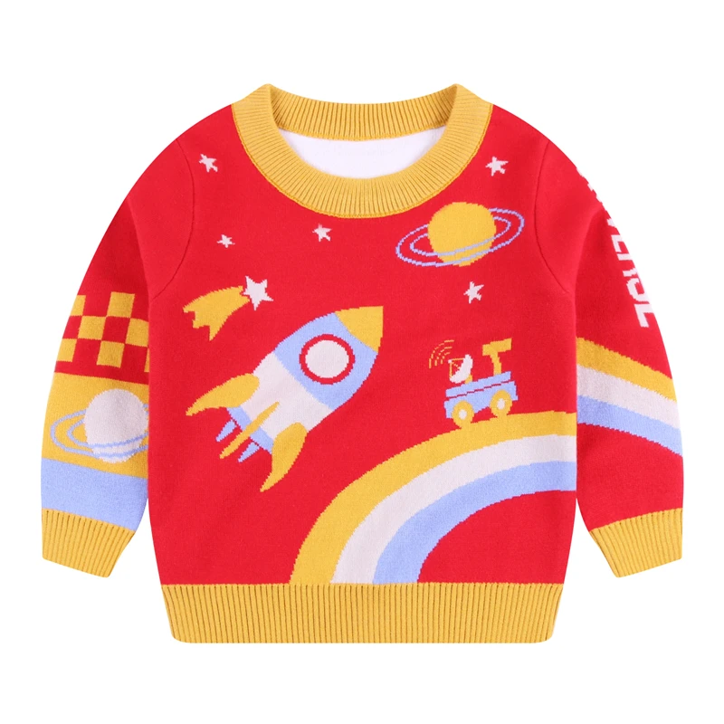 

Boys Sweaters Pullover Shirt Tops Jacket Winter Autumn Long Sleeves Toddler Kids Spring Clothes Children's Clothing