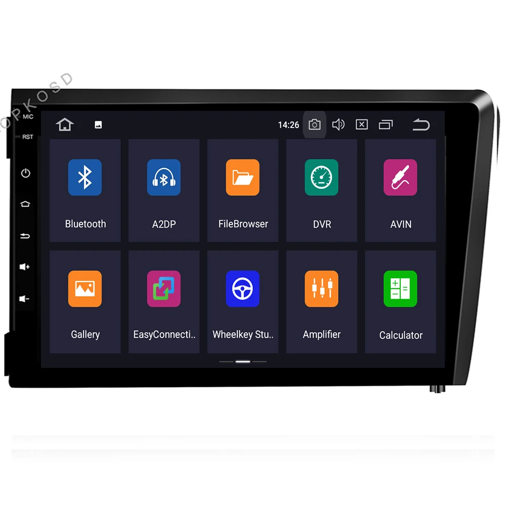 Автомобильный мультимедийный плеер IPS DSP 8 ядер 4 Гб 64 2Din Android 10 0 DVD GPS аудио для VOLVO S60