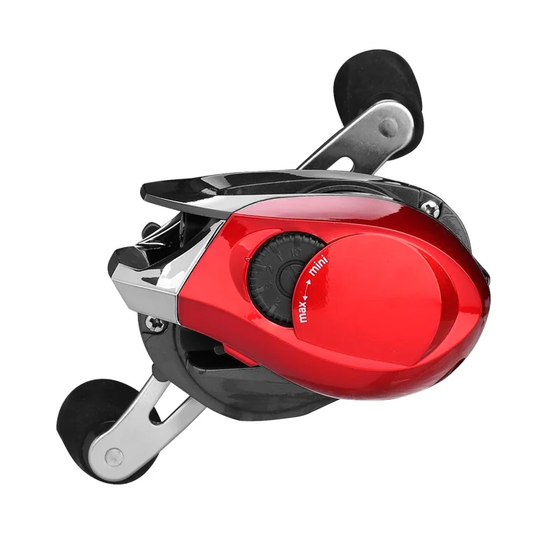 GUGUFISH Fishing Reel Baitcasting 6.3:1 ratio Left / Right Hand Wheel Bait Casting Carp Carretilha Pesca | Спорт и развлечения
