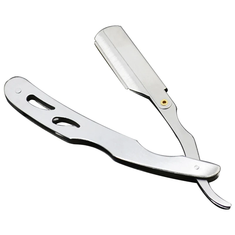 Мужская бритва парикмахерские инструменты и лезвия античный черный складной нож