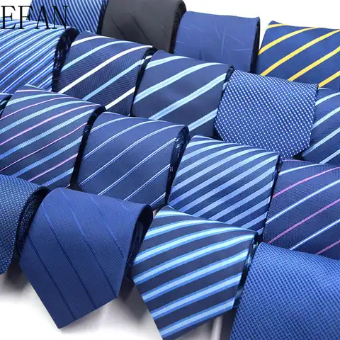 Классический синий черный красный галстук мужской деловой галстук для свадьбы галстук 8 см Полосатый клетчатый галстук модные аксессуары д...