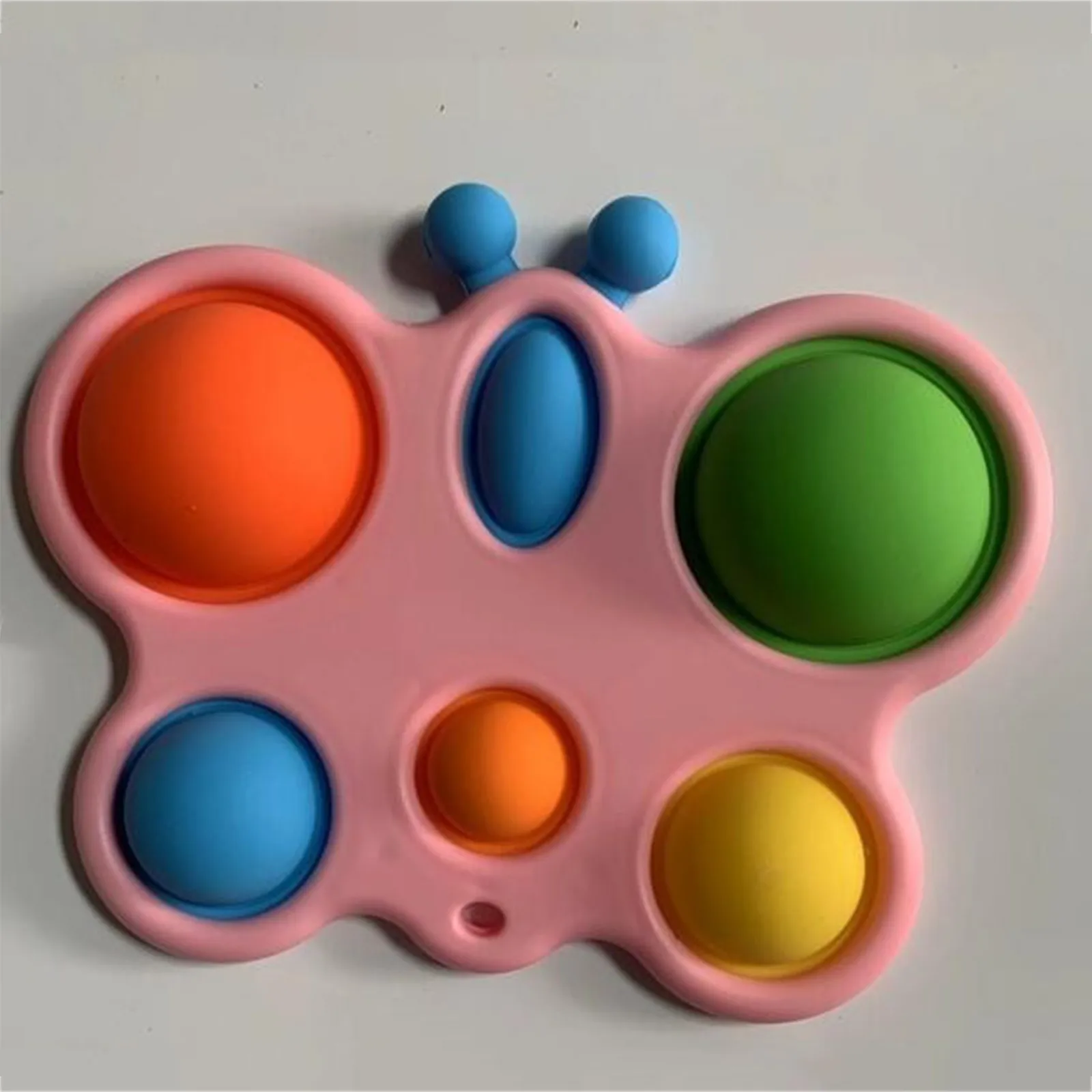 

Butterflies Simple Dimple Cream Scented Sticky Slow Rising Press Strap Kid Decompression Toy Popit Fidget Toy Zabawki 2021