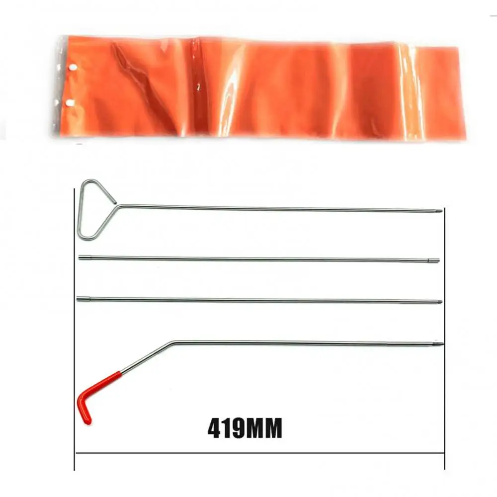 

60% Hot Sale Long Reach Grabber Car Door Repair Kit Air Pump Hail Pry Hook Automotive Set Maintenance Tools