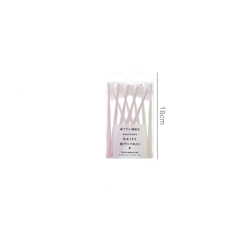 

New Design Mixed Color Bamboo Toothbrush Eco Friendly Wooden Tooth Brush Soft Bristle Tip Charcoal Adults Oral Care Toothbrush