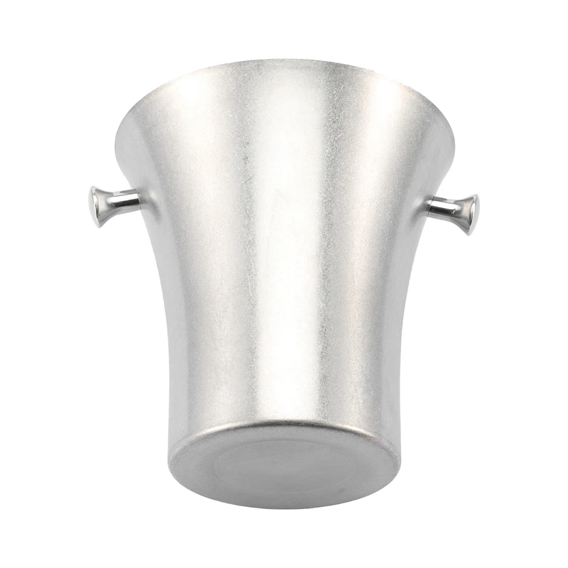 

Creative Light Luxury Matt Stainless Steel Ice Bucket Consumer and Commercial Champagne Bucket Hotel KTV Ice Bucket