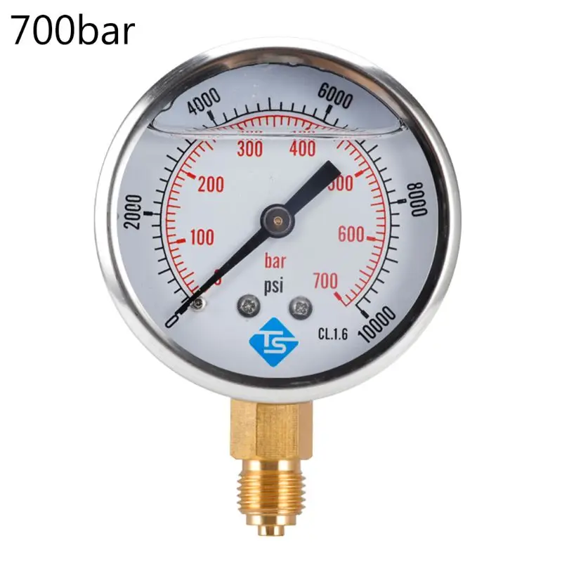 

GLYCERINE FILLED PRESSURE VACUUM COMPOUND GAUGES 68mm DIAL VAC to 10000 PSI BTM 23GB
