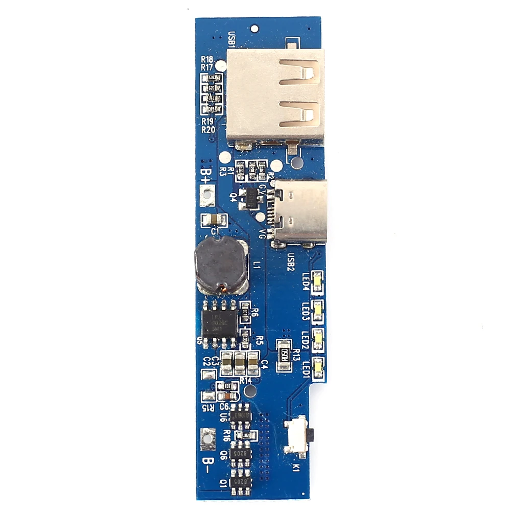 Зарядная плата для литиевой батареи DIY Kit модуль 3,7 в до 5 В 2A type-C USB зарядное устройство Dis зарядное устройство модуль универсальный для type-c мобильных устройств