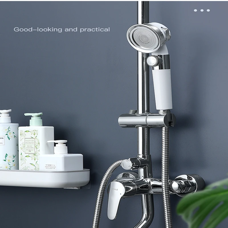 Аксессуары для ванной комнаты Набор под давлением Насадки душа шлангом