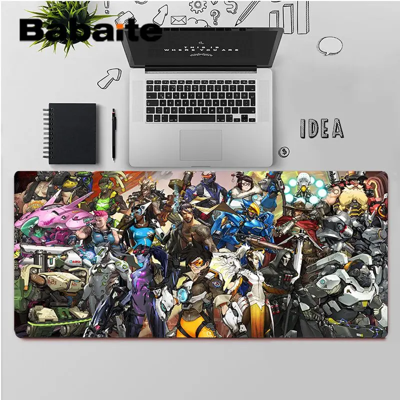 Высококачественный коврик для мыши Babaite DVA Genji мерцающий DIY дизайн игровой с