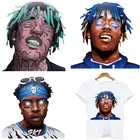 Хип-хоп, певец Lil Uzi Vert Black Man, Ранняя одежда, винтажные железные переводы для футболок, аппликация