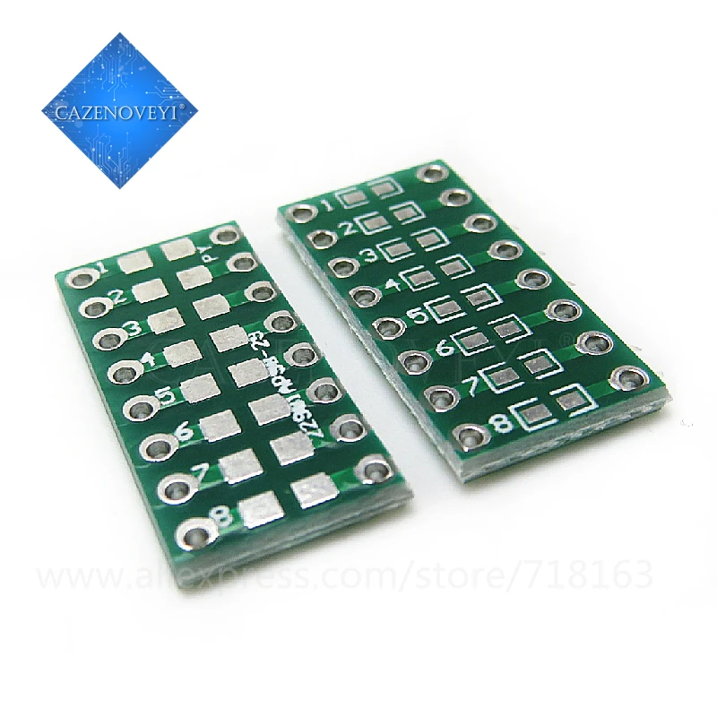 

10pcs/lot 0805 0603 0402 to DIP PCB Transfer Board DIP Pin Board Pitch Adapter keysets In Stock
