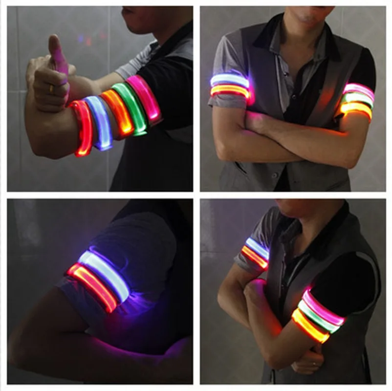 1 шт. светодиодные браслеты для бега велосипедистов|Велосипедная фара| |