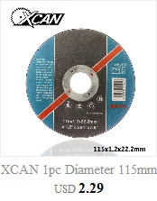 XCAN 1 шт. диаметр 100 мм зубы 108 Z высокоскоростной стальной пильный диск деревообрабатывающий пильный диск для резки металла режущая пила