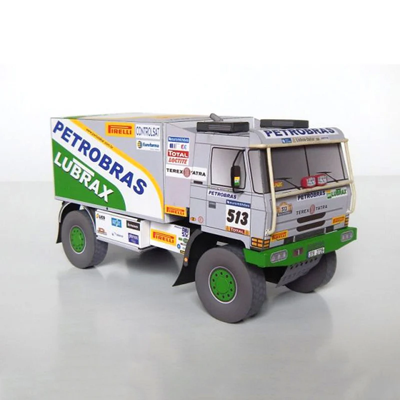 TATRA 815 2006 грузовик 1:53 Ралли Дакар искусство складывания и рисунком в виде