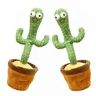 Записывающие очаровательные говорящие игрушки, танцевальные кукла кактус, светящиеся танцевальные кактусы, поющие для детей, Забавные Игрушки для раннего развития детей