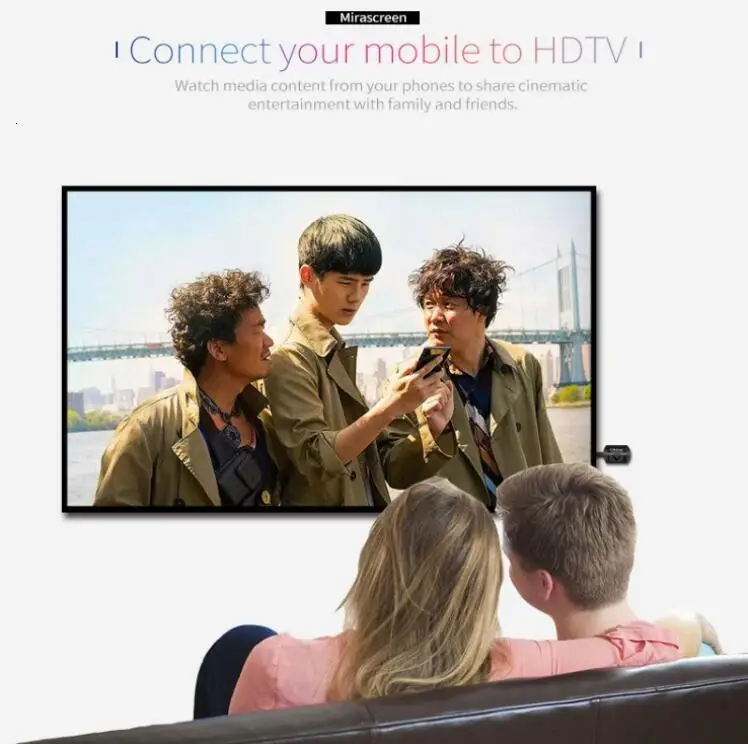 Mirascreen G4 plus беспроводной AIRPlay Wifi Дисплей hdmi донгл ТВ-палка зеркалирование приемник Поддержка IOS Android miracast для Iphone