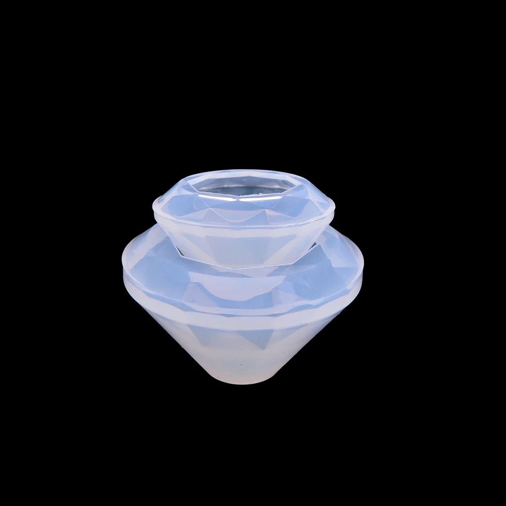

1Pcs Diamond Shape Silicone Mold Mould Resin Pendant Jewelry Making Mold DIY Craft Nail Art Tools Two Sizes