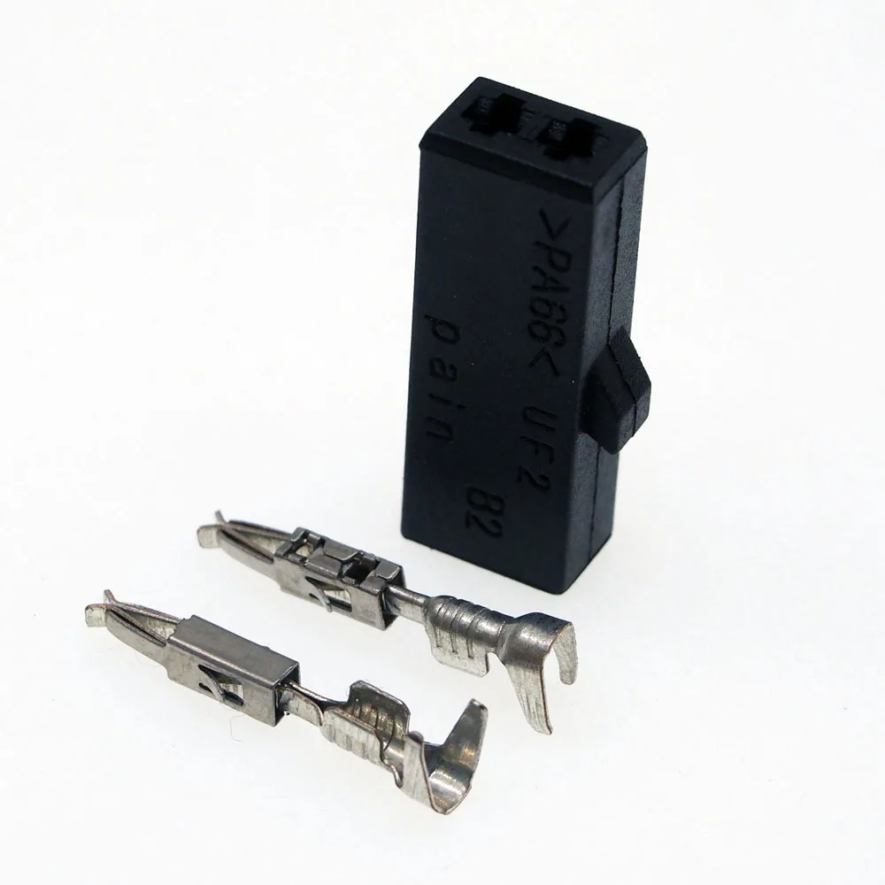 2 Pin хорошего качества автомобильный разъем микрофон штекер автомобильная дверь